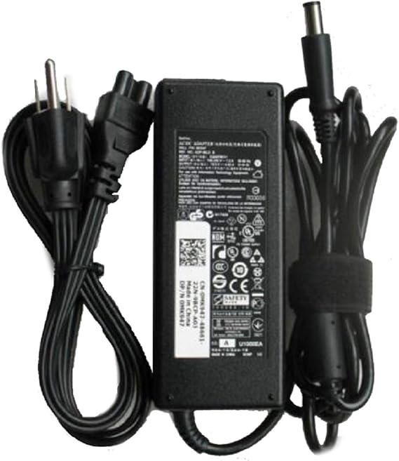 Genuine 19.5V 4.62A 90W AC Adapter Compatible with Dell Vostro 1500 1520 1540 1700 1720 3460 3500 3550 3555 3560 3700 3750 A840 A860 A860n PA-10 AA90PM111 YD9W8 PA-1900-32D LA90PM111 DA90PM111 0W6KV
