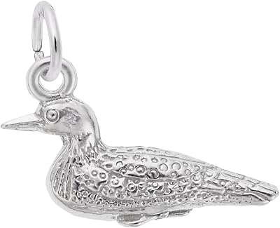 Loon Charm, Charms for Bracelets and Necklaces
