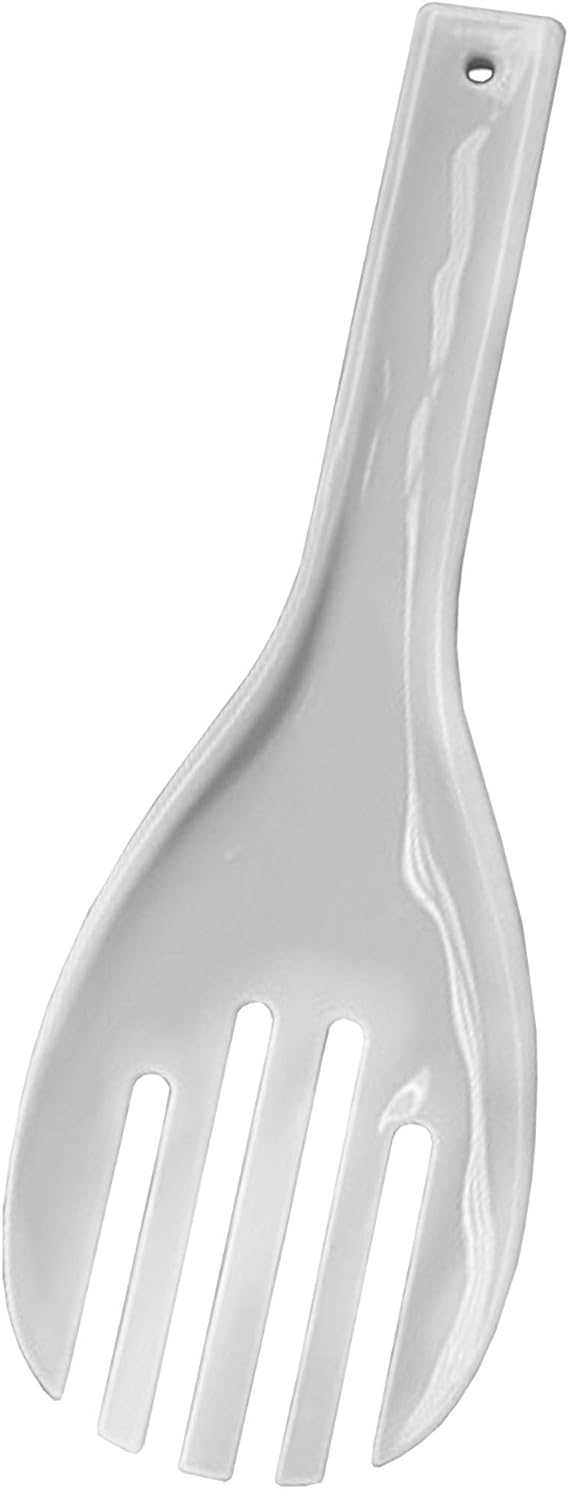 Thunder Group 10-1/2-Inch Plastics Rice Spatulas, Jumbo, White