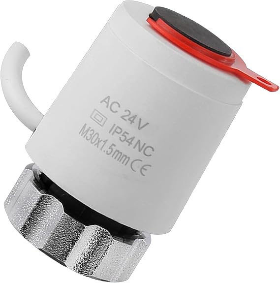 24V Electric Thermal Actuator Floor Heating Radiator Valves Normally Closed/Open Valves Head Water Separator Easy To Use