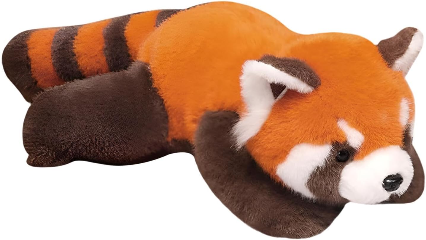 Red Panda Plush Stuffed Animal - Red Panda Plush Soft Animal Toys - Cute Red Panda Plush Stuffed Animals, Stuffed Animals, 15.8 Inch Stuffed Animal Pillow for Girls, Boys, Kids