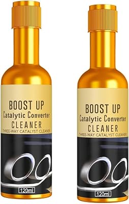 2025 Upgraded Catalytic Converter Cleaner,2 Pack Boost Up Vehicle Engine Catalytic Converter Cleaner Multipurpose Deep CleaningUS Stock 2