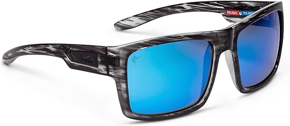 PELAGIC Shark Bite - Polarized Mineral Glass Fishing Sunglasses