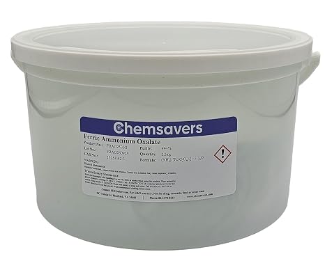 Ferric Ammonium Oxalate, 99+%, 2.5kg