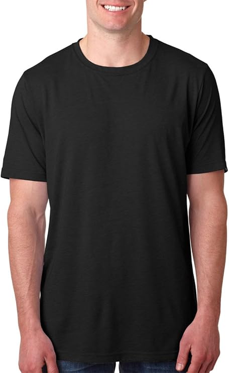 Next Level Unisex Poly/Cotton Crew XL BLACK