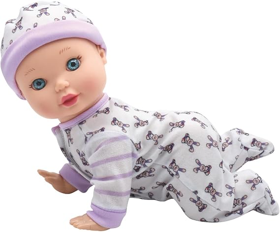 Little Darlings: Crawling Baby - 10 Baby Doll Playset, New Adventures, Children's Pretend Play, Ages 2+