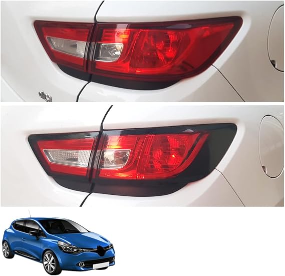 Graficar Design Renault Clio 4 Stop Çerçevesi Sticker Kaplama (Parlak Siyah)