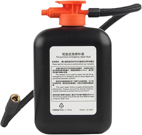 Bike Tire Sealant - 450ml Puncture Repair Sealant, Automatic Tire Sealing Spray | Tire Repair Gel, Emergencyy Tire Sealant, Vacuum Tire Sealant, Puncture Resistant Tire Sealant for Cars & Bikes