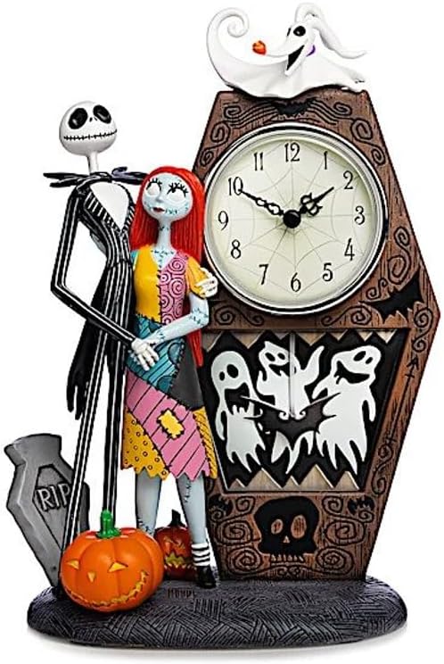 The Nightmare Before Christmas Love Never Dies Table Clock