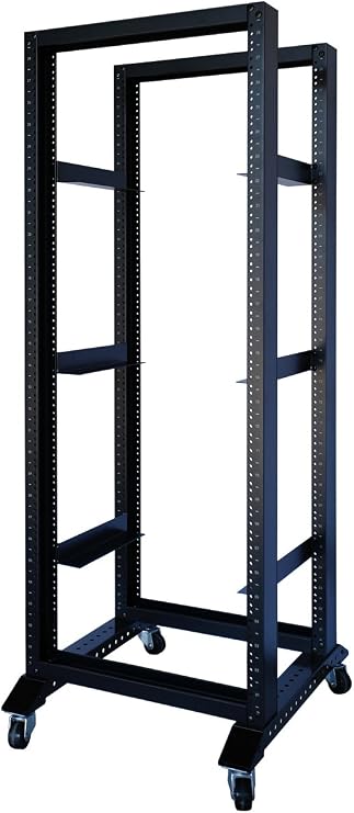 25U Network Data IT Server Rack Series System 19 Inch Open Frame Server Desk Network Rack 1000MM Deep 31inch