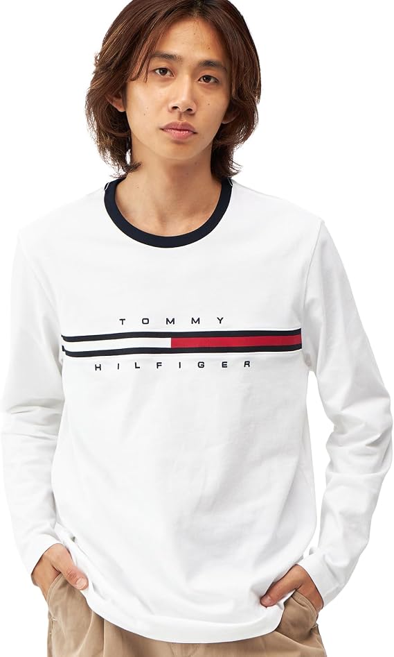 Tommy Hilfiger Online ExclusiveTommy Hilfiger Logo Long Sleeve T-Shirt/TINO TEE C8378A9736
