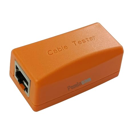 Network Cable Test Box CCTV Tester Network Cable to Line Connector No. 255 Line Device CCTV Cable Tester Accessories Detect RJ45 Network Cable Connector Faulty Points