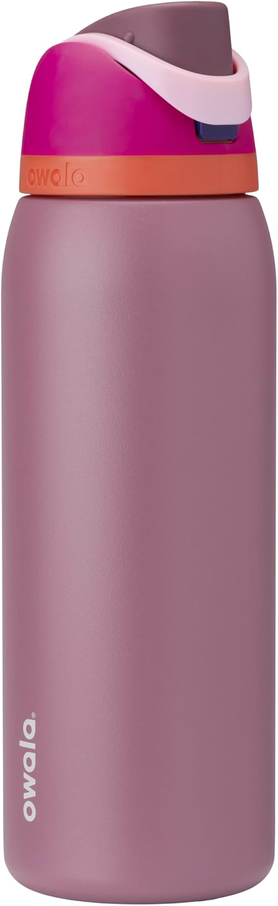 Owala FreeSip Stainless Steel Insulated Water Bottle with Straw for Sports Travel School BPA Free Sports Water Bottle,40oz Crown Jewel