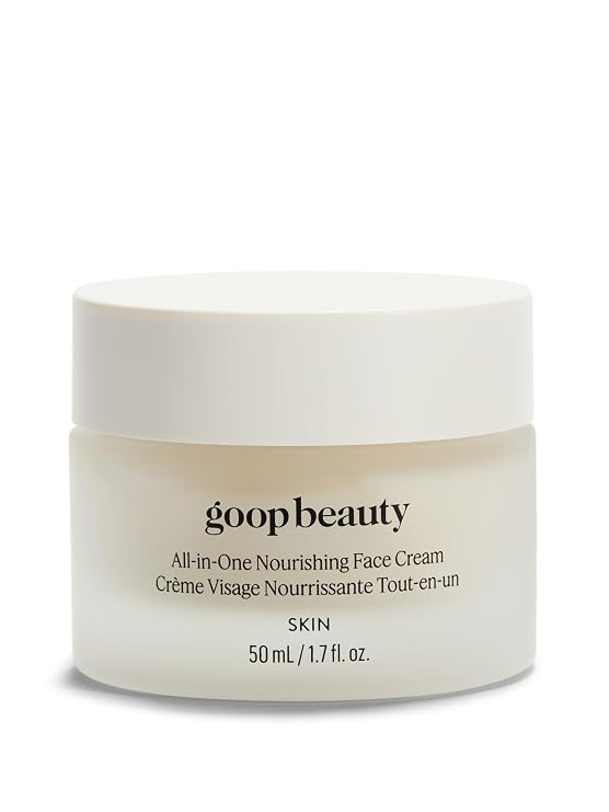 goop Beauty Nourishing Face Cream | Improves Firmness, Elasticity, Brightness | Botanicals, Ceramides, Squalane | Anti Wrinkle Moisturizer | 1.7 fl oz