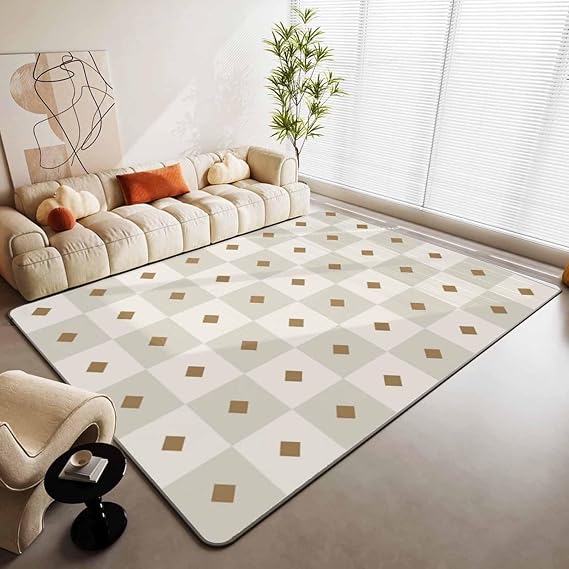Heated Floor Mat, Infrared Radiant Floor Heater, Fast-Warming Electric Floors Mat With Timer, Large Portable Heated Area Rug for Yoga, Living Room(Color9,100x150cm/39.37x59.06in)