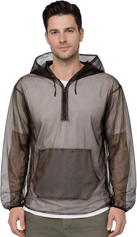 Aventik No-See-Um Mesh Mosquito Jacket Mosquito Pant for Outdoor, Multiple Sizes to Fit Everyone Stay Safe and Cool