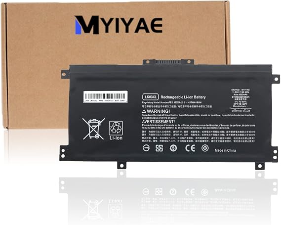 LK03XL Battery for HP Envy X360 Convertible 15-BP100 15-BP000 15m-BP1xx 15m-BP011dx BP012dx BP111dx 15-BP107tx HSTNN-UB71 916368-541 916814-855 17m-ae111dx L09281-855 L08855-856 916368-421
