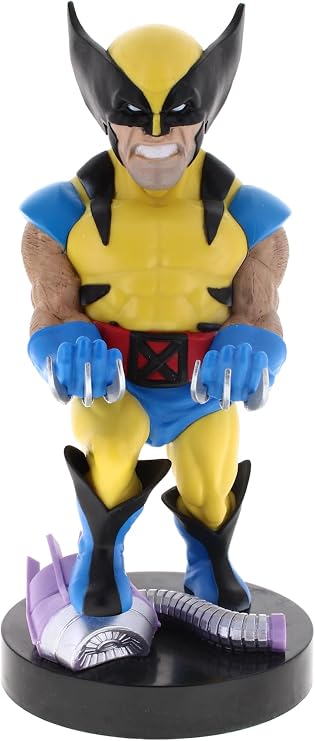 Cableguys Marvel Wolverine Controller Holder & Phone Stand - Gaming Accessories for Room and Desk Setup, Holder Compatible with Xbox, PlayStation & Most Standard Game Controllers
