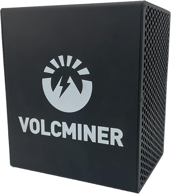VolcMiner D1 Mini 500W High Efficiency, 200-300V Wide Voltage 2.2GH/s Scrypt ASIC Miner for LTC/Doge/BEL Mining, Quiet & Portable