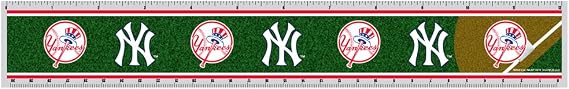 MLB New York Yankees 3D Rulers