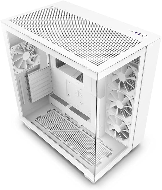 NZXT H9 Flow 2-Layer Mid-Tower PC Case White CM-H91FW-01 CS8575