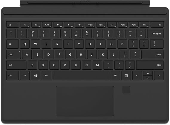Microsoft Surface Pro Type Cover with Fingerprint ID (Black)
