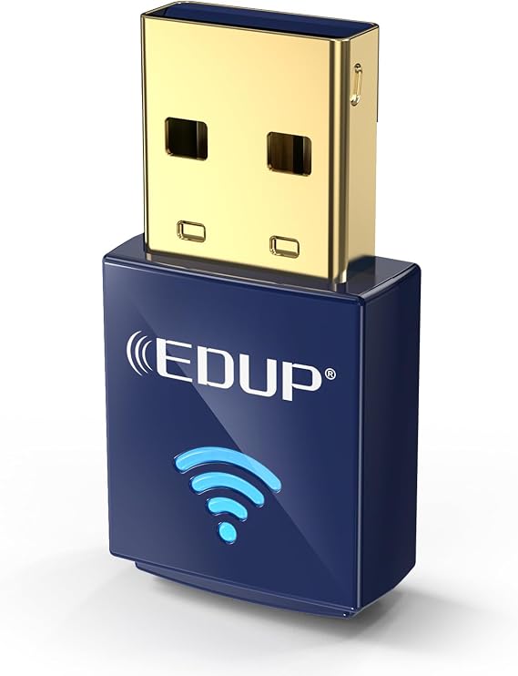 EDUP USB Bluetooth WiFi Adapter for PC, Bluetooth 4.0 Adapter