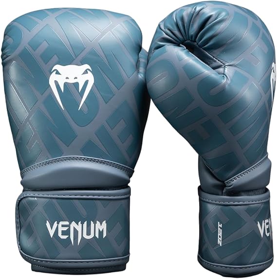 Venum Contender 1.5 XT 3D Boxing Gloves - Storm Blue - 14-Ounce