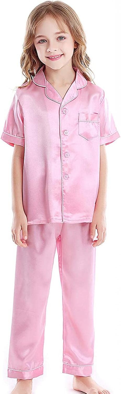 6-9 Month Sleepers Baby Girl Boy Pajamas Sleepwear Set Cartoons Printed Button Down 2PCS Pajama Size 5 Girls