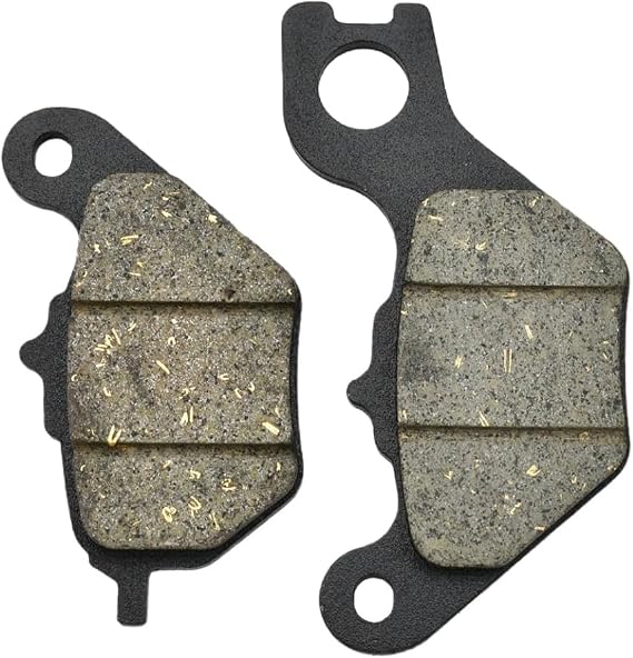 Motorcycle Brake Pads Brass Alloys Rear Brake Pads Compatible with Super SOCO CU2 CU3 TS TC Models Universal Fit Compatible with Motocross Scooter Parts