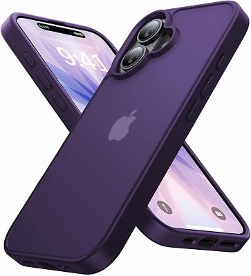 Eastinbox for iPhone 17 Pro Max Case [16FT Military Grade Shockproof], Anti-Slip Anti-Scratch, Slim Translucent Frosted Matte Phone Cover, Case for i Phone17 Pro Max 6.9", Brown