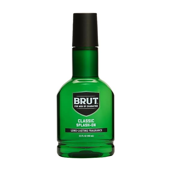 Brut Splash-on Classic Scent for Men, 3.5 Oz