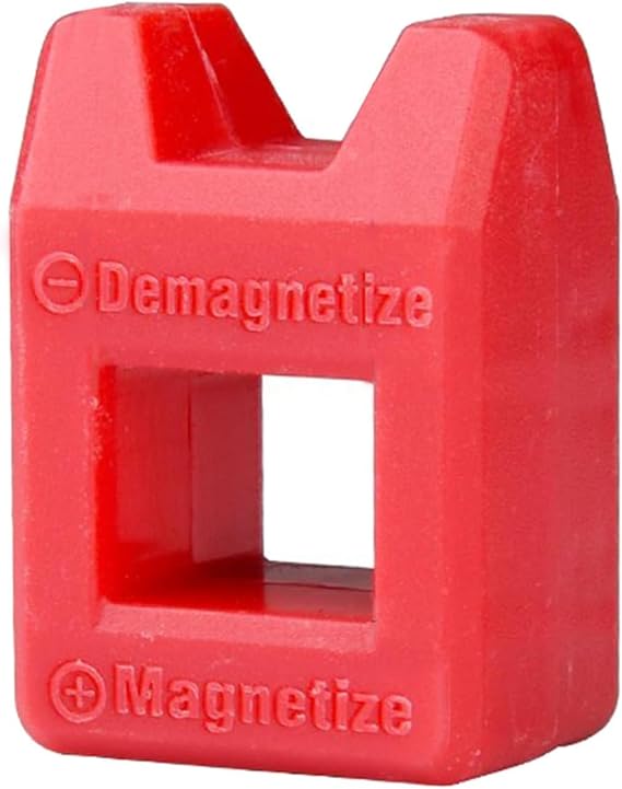 Red Lightweight Magnetizer Demagnetizer For Screwdriver Bits Tips Screw Driver Magnetic Practical Pick Up Tool Screwdriver Magnetizers,Screwdrivers and Nut Drivers