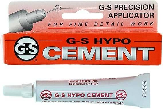 GS Supplies G-S Hypo Cement, 1 Count (Pack of 1), Transparent