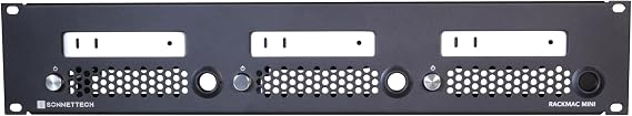 Sonnet RackMac mini (2024+) 2U Rackmount Enclosure for 1, 2, or 3 Mac mini Computers, Pro 19-Inch Rack Mounting Solution