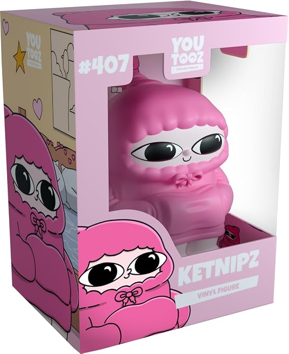 Youtooz Ketnipz 3.5" Vinyl Figure, Official Licensed Collectible Cartoon, By Youtooz Creators Collection