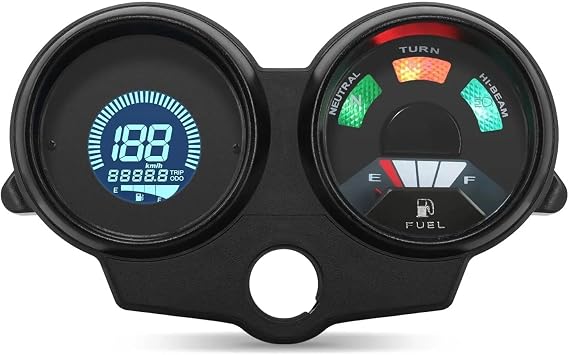 Motorcycle Dashboard Speedometer Km H Odometer Meter N Gear Fuel Level Gauge Instrument For Hon&da XR250 XR CRM 250 BAJA250 Digital Gauge