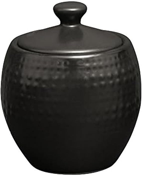 Pfaltzgraff Cambria Sugar-Bowls, Black, 13oz
