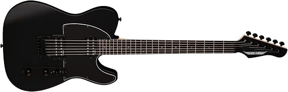 Dean NV BKS NashVegas Solid-Body Electric Guitar, Black Satin