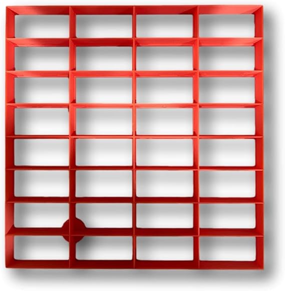 2x1 (32 Rectangular) Rectangular Shape multi Cookie Cutter (8x8)