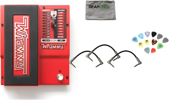 Digitech Whammy 5 Multi-Effects Pedal w/ 3 Cables, Power Supply, Pick Pack and P