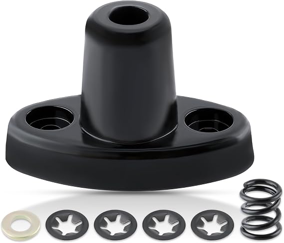 MOTOALL Sun Visor Repair Bracket Kit New Black Aluminum 924-531