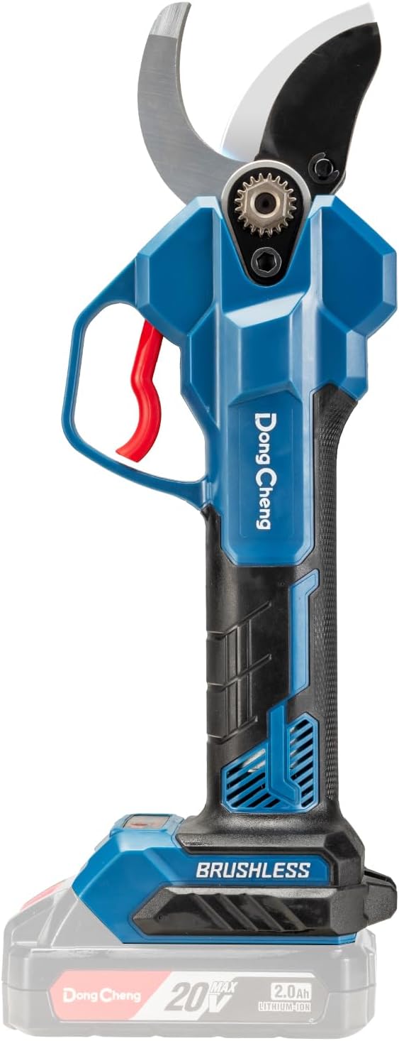 DongCheng 20V Brushless Pruning Shears, 1.4" Cutting Pruner, (Bare Tool)
