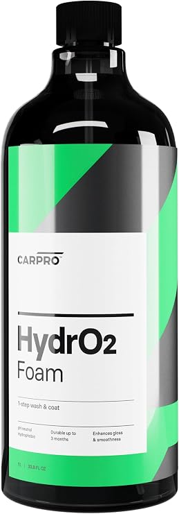 CARPRO HydrO2 Foam Car Wash & High Gloss Sealant in One - Liter (34oz)
