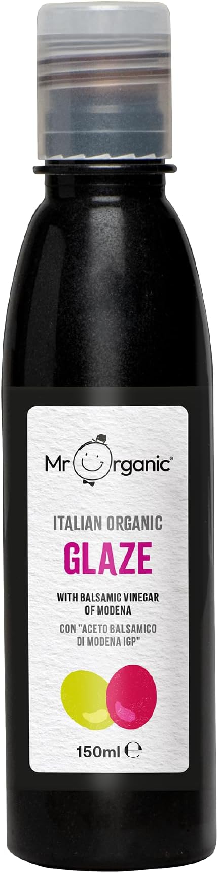 Mr Organic Glaze with Balsamic Vinegar of Modena - 150ml, Made in Italy