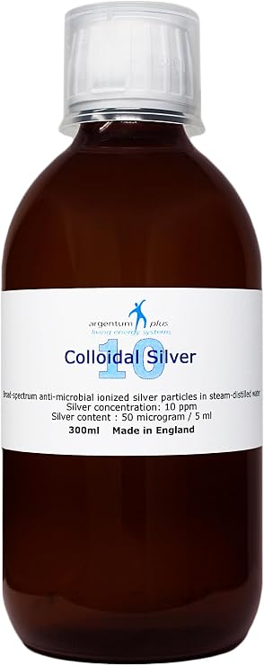 Colloidal Silver 10 ppm, 300 ml