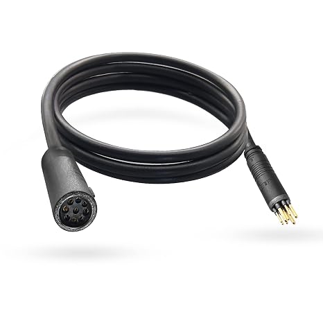 Ebike Hub Motor Extension Cable,9 Pin Waterproof Extension Cable for Electric Bike and Escooter Female to Male 60cm 130cm 160cm Wire of Conversion Kit (9PIN 160cm)