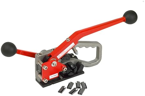 PAC Strapping PAC400HD Heavy Duty Manual Combination Tool for 1/2" Plastic Strap