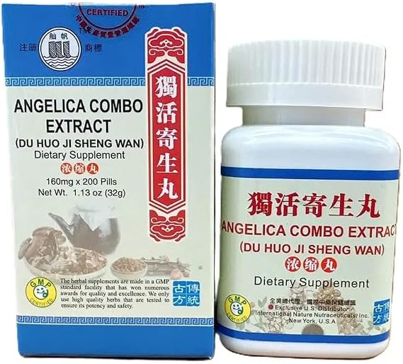Angelica Combo Extract (Du Huo Ji Sheng Wan) Extra Concentrated (200 Pills)