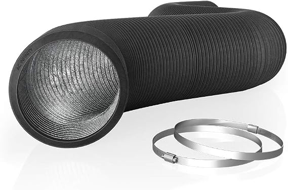 AC Infinity Flexible 8-Inch Aluminum Ducting, 25-Feet Long